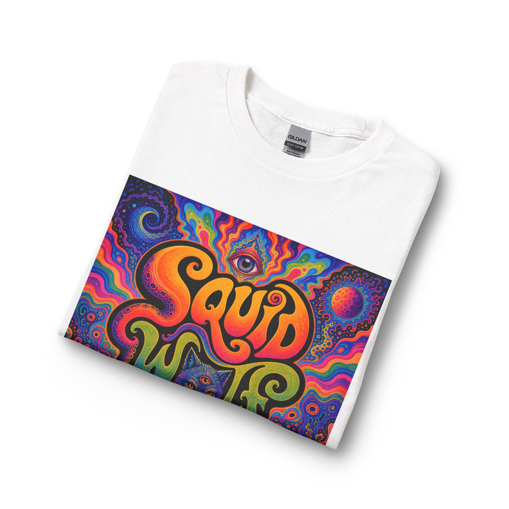 Psychedelic "Squid Wolf" Long Sleeve Shirt